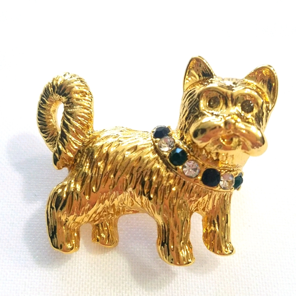 Talbots Scottie Dog Brooch